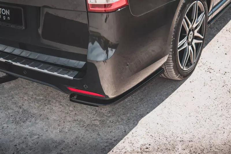Maxton Design Diffusor Flaps V.1 für Mercedes V-Klasse AMG-Line W447 Facelift Hochglanz schwarz – Ansicht 1
