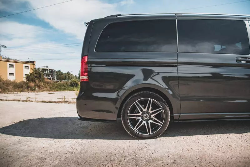 Maxton Design Diffusor Flaps V.1 für Mercedes V-Klasse AMG-Line W447 Facelift Hochglanz schwarz – Ansicht 2