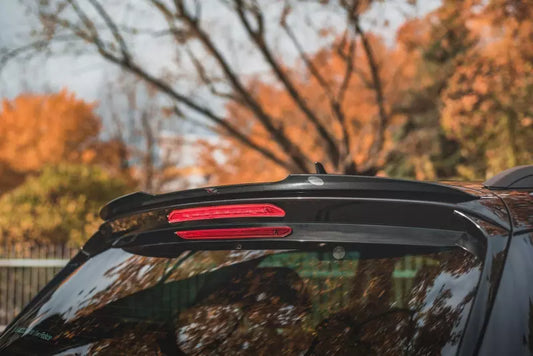 Maxton Design Heckspoiler Lippe für Skoda Karoq Sportline Hochglanz schwarz – Ansicht 1