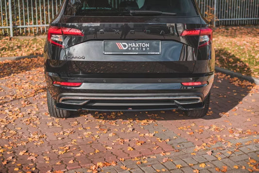 Maxton Design Heckdiffusor für Skoda Karoq Sportline Hochglanz schwarz – Ansicht 1