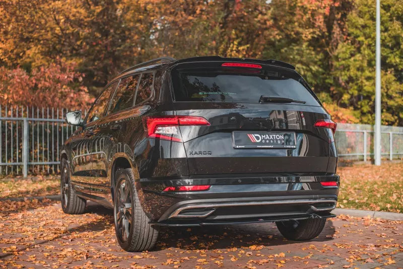 Maxton Design Heckdiffusor für Skoda Karoq Sportline Hochglanz schwarz – Ansicht 3