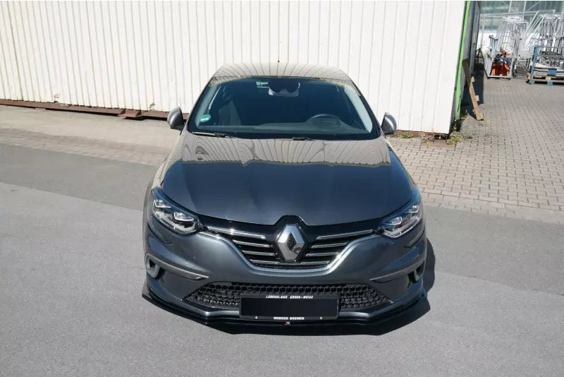 Maxton Design Frontlippe für Renault Megane 4 GT-Line Hochglanz schwarz – Ansicht 2