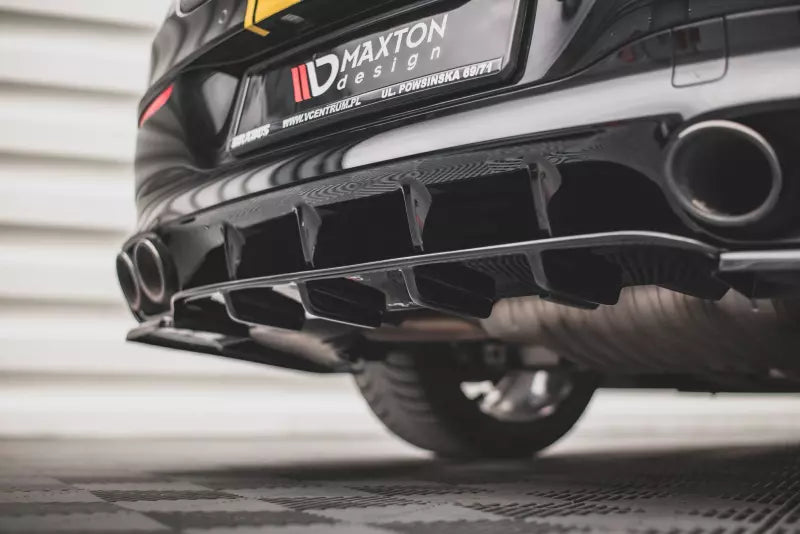 Maxton Design Heckdiffusor für Mercedes CLA 35 / 45 AMG Aeoro C118 Hochglanz schwarz – Ansicht 1