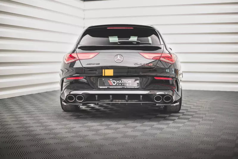 Maxton Design Heckdiffusor für Mercedes CLA 35 / 45 AMG Aeoro C118 Hochglanz schwarz – Ansicht 2