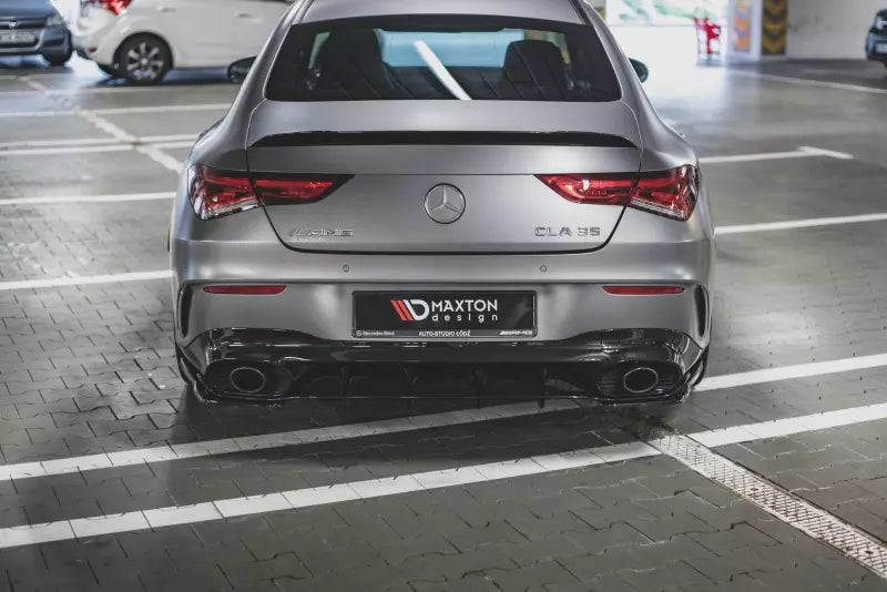Maxton Design Heckdiffusor für Mercedes CLA 35 / 45 AMG Aeoro C118 Hochglanz schwarz – Ansicht 4