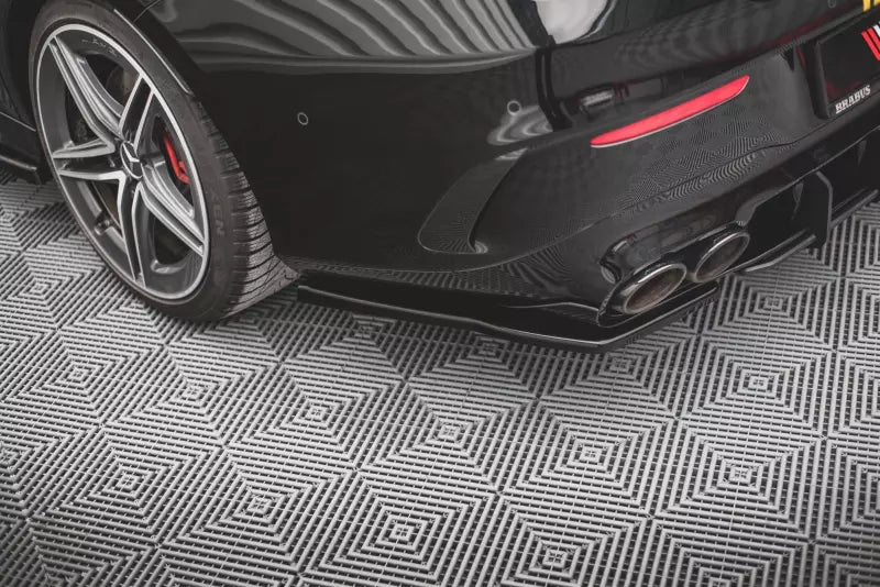 Maxton Design Diffusor Flaps für Mercedes CLA 35 / 45 AMG C118 Hochglanz schwarz – Ansicht 1