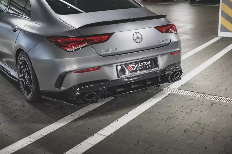 Maxton Design Diffusor Flaps für Mercedes CLA 35 / 45 AMG C118 Hochglanz schwarz – Ansicht 3