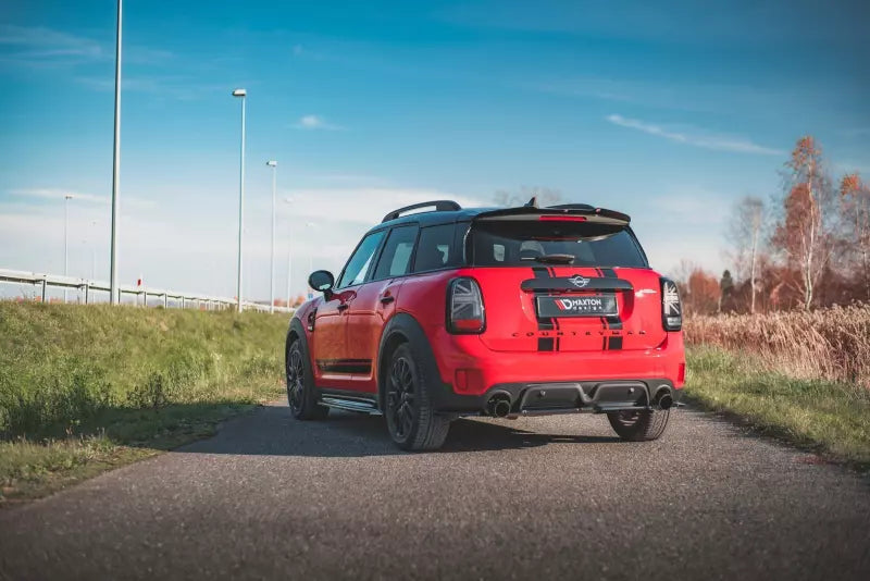 Maxton Design Heckspoiler Lippe für Mini Countryman Mk2 F60 JCW Hochglanz schwarz – Ansicht 4