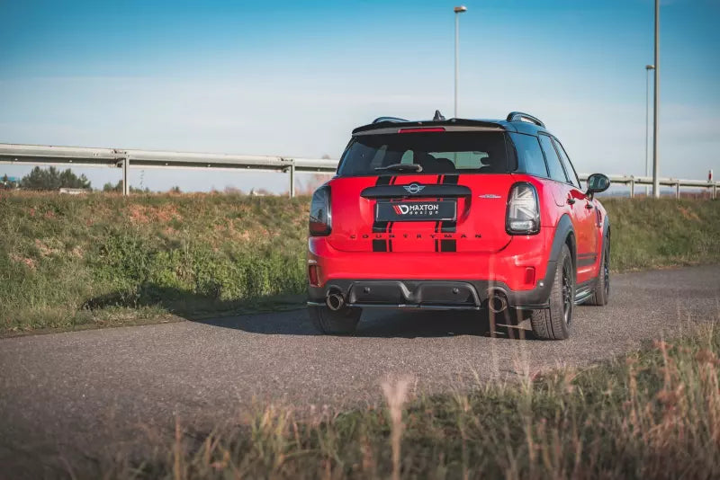 Maxton Design Heckdiffusor für Mini Countryman Mk2 F60 JCW Hochglanz schwarz – Ansicht 3