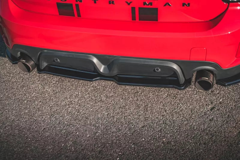 Maxton Design Heckdiffusor für Mini Countryman Mk2 F60 JCW Hochglanz schwarz – Ansicht 4