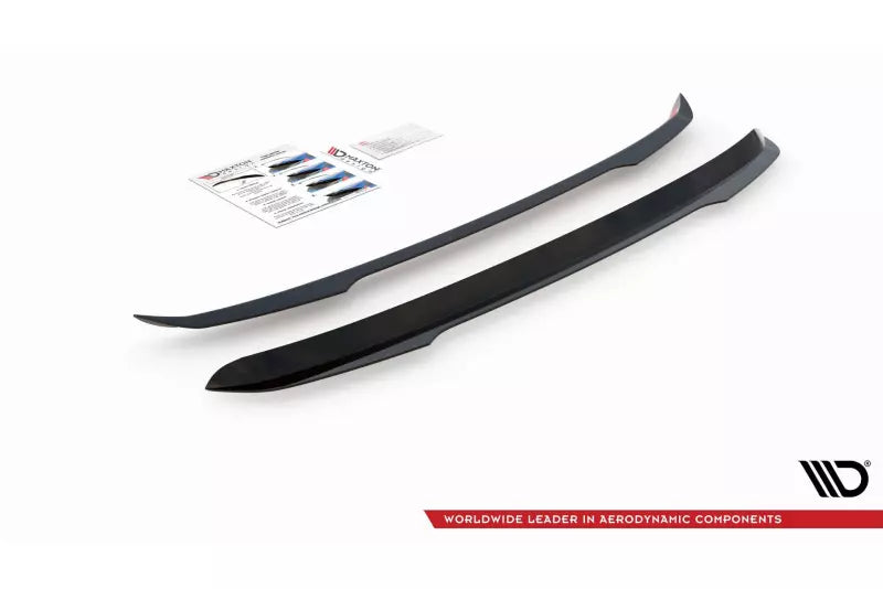 Maxton Design Heckspoiler Lippe für VW Passat B8 Variant Hochglanz schwarz – Ansicht 4