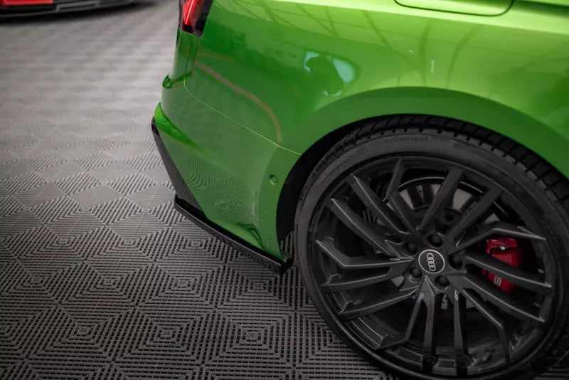 Maxton Design Diffusor Flaps für Audi RS5 B9 F5 Facelift Hochglanz schwarz – Ansicht 2