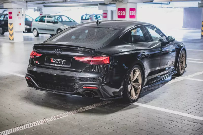 Maxton Design Seitenschweller (Paar) für Audi RS5 B9 F5 Sportback Facelift Hochglanz schwarz – Ansicht 3