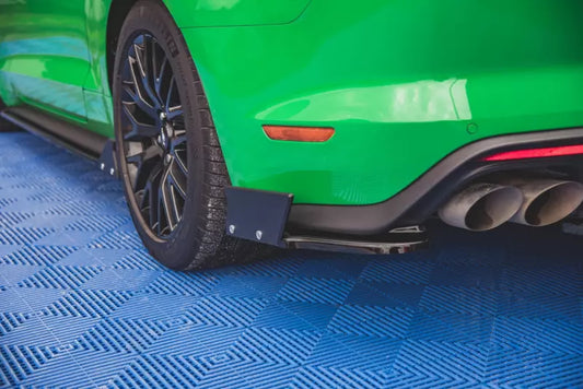 Maxton Design Diffusor Flaps V.1 für Ford Mustang GT Mk6 Facelift Hochglanz schwarz – Ansicht 1