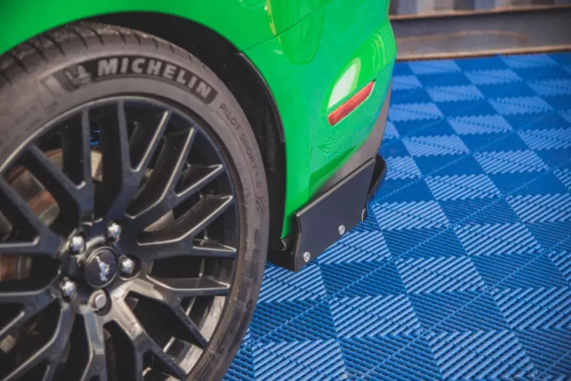 Maxton Design Diffusor Flaps V.1 für Ford Mustang GT Mk6 Facelift Hochglanz schwarz – Ansicht 4