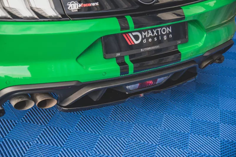 Maxton Design Heckdiffusor für Ford Mustang GT Mk6 Facelift Hochglanz schwarz – Ansicht 4