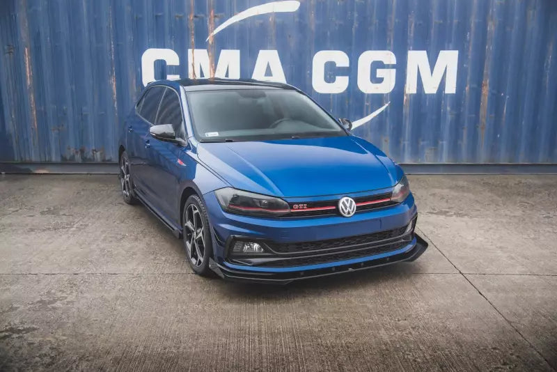 Maxton Design Street Pro Diffusor Flaps für VW Polo 6 GTI Hochglanz schwarz – Ansicht 2