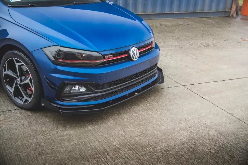 Maxton Design Street Pro Diffusor Flaps für VW Polo 6 GTI Hochglanz schwarz – Ansicht 3