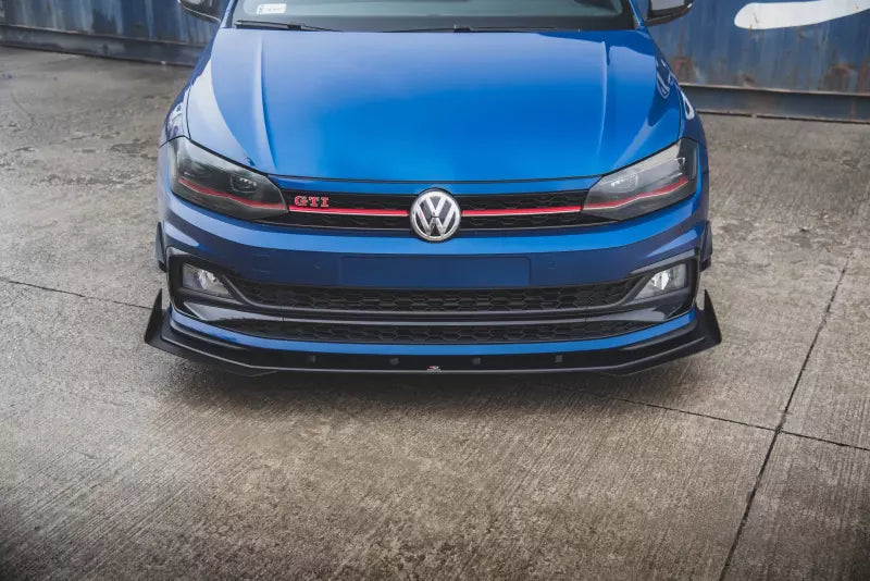 Maxton Design Street Pro Diffusor Flaps für VW Polo 6 GTI Hochglanz schwarz – Ansicht 4