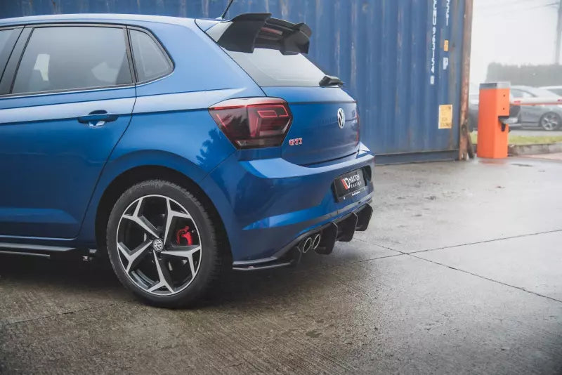 Maxton Design Street Pro Heckdiffusor für VW Polo 6 GTI matt schwarz – Ansicht 4