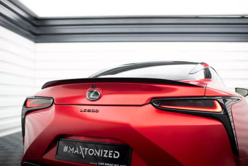 Maxton Design Heckspoiler Lippe für Lexus LC 500 Hochglanz schwarz – Ansicht 1