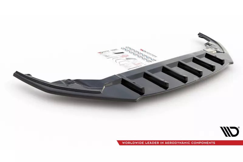 Maxton Design Frontlippe V.1 für Lexus LC 500 Hochglanz schwarz – Ansicht 4