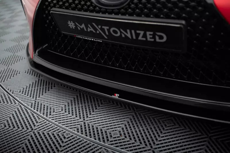 Maxton Design Frontlippe V.2 für Lexus LC 500 Hochglanz schwarz – Ansicht 3