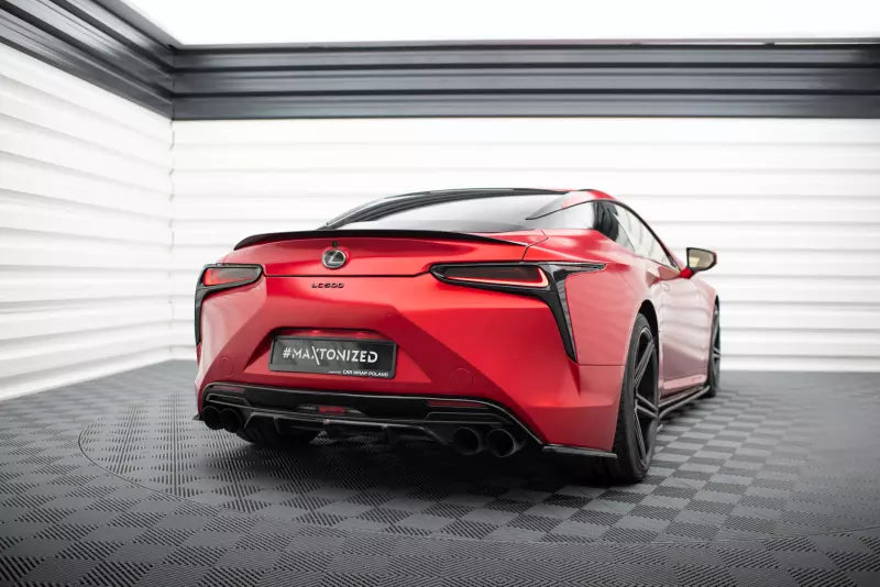 Maxton Design Heckdiffusor für Lexus LC 500 Hochglanz schwarz – Ansicht 1