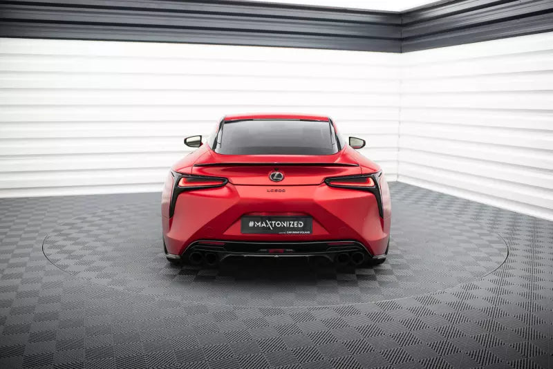 Maxton Design Heckdiffusor für Lexus LC 500 Hochglanz schwarz – Ansicht 2