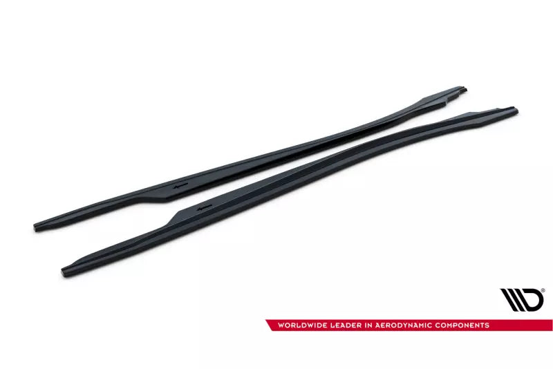 Maxton Design Seitenschweller (Paar) für Lexus LC 500 Hochglanz schwarz – Ansicht 4