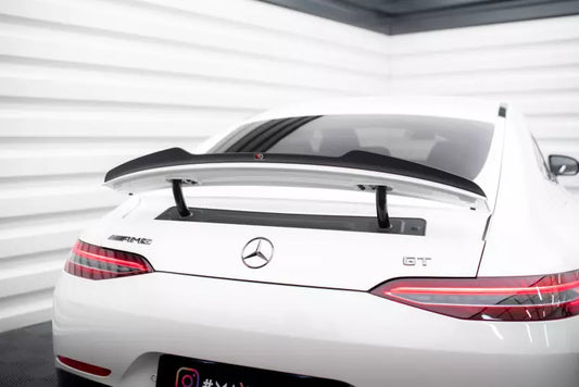 Maxton Design Heckspoiler Lippe für Mercedes GT 53 AMG 4 Türer-Coupe Hochglanz schwarz – Ansicht 1