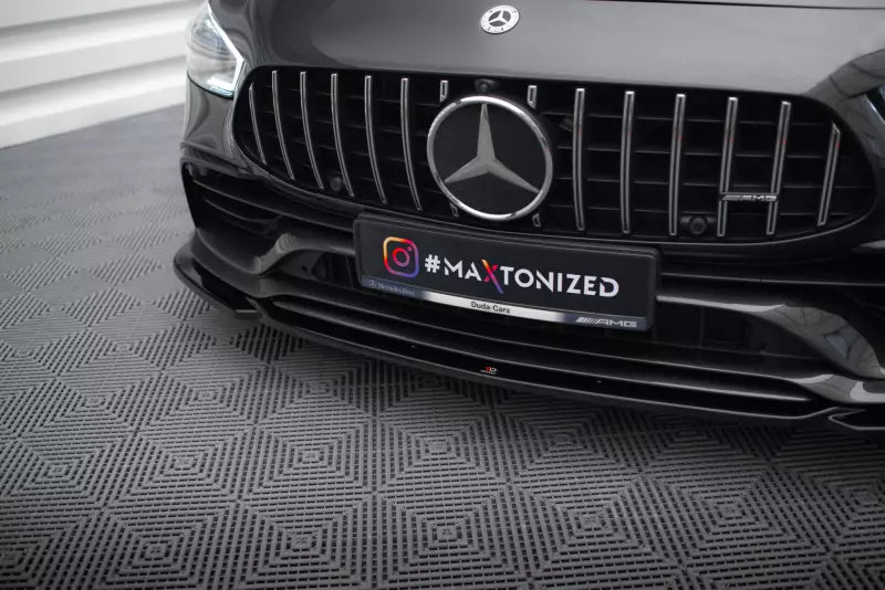 Maxton Design Frontlippe V.1 für Mercedes AMG 53 GT 4 Türer Coupe Hochglanz schwarz – Ansicht 3