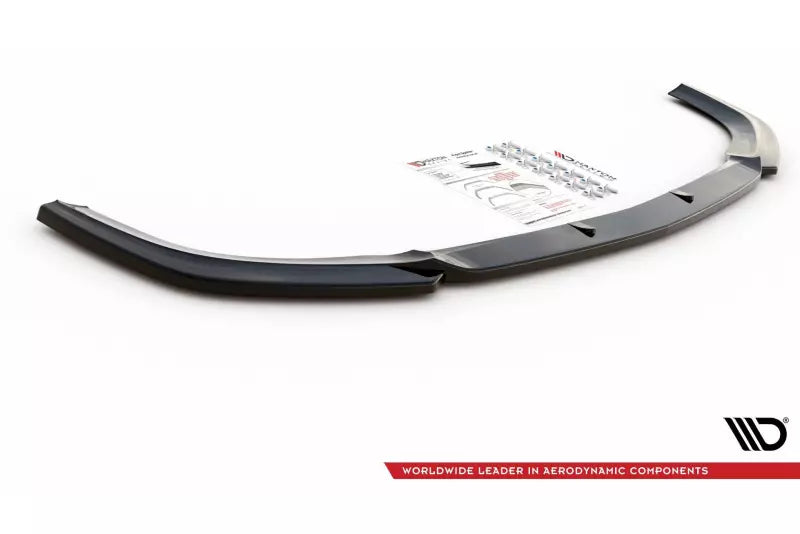 Maxton Design Frontlippe V.1 für Mercedes AMG 53 GT 4 Türer Coupe Hochglanz schwarz – Ansicht 4