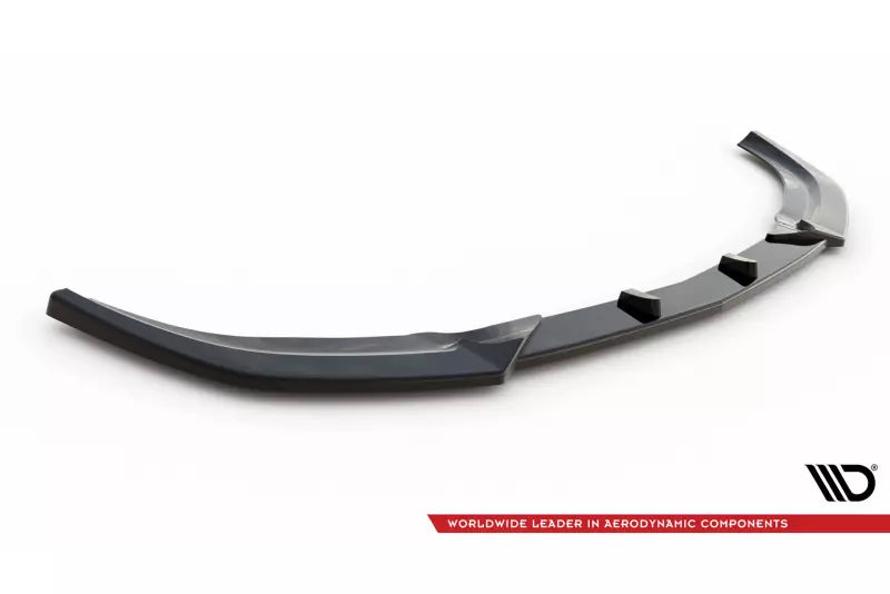 Maxton Design Frontlippe für Mercedes E63 AMG W212 Facelift Limousine Hochglanz schwarz – Ansicht 4