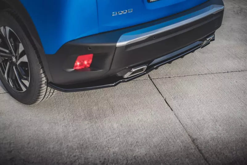 Maxton Design Heckdiffusor DTM Look für Peugeot 2008 II Hochglanz schwarz – Ansicht 4