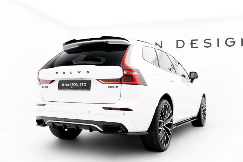 Maxton Design Heckspoiler Lippe für Volvo XC60 II R-Design 2017-2021 Hochglanz schwarz – Ansicht 2