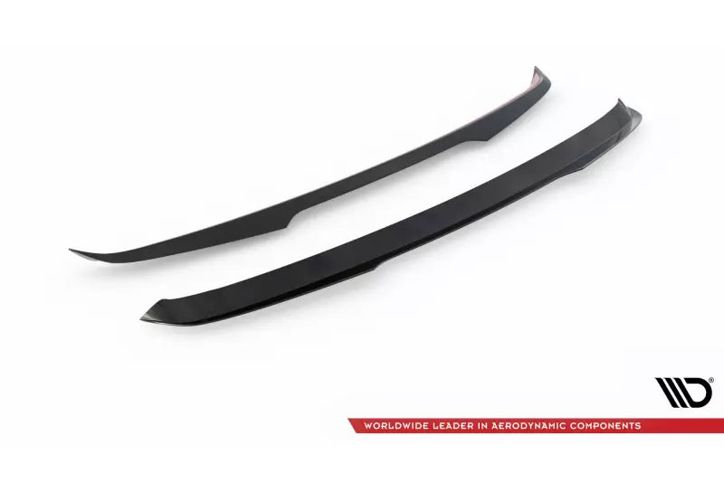 Maxton Design Heckspoiler Lippe für Volvo XC60 II R-Design 2017-2021 Hochglanz schwarz – Ansicht 4