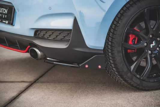 Maxton Design Diffusor Flaps für V.6 Hyundai I30 N Mk3 Hatchback Hochglanz schwarz – Ansicht 1