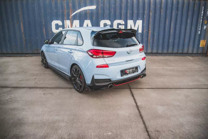 Maxton Design Diffusor Flaps für V.6 Hyundai I30 N Mk3 Hatchback Hochglanz schwarz – Ansicht 2