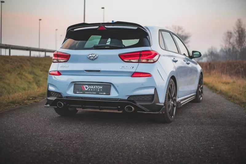 Maxton Design Diffusor Flaps für V.7 Hyundai I30 N Mk3 Hatchback Hochglanz schwarz – Ansicht 2