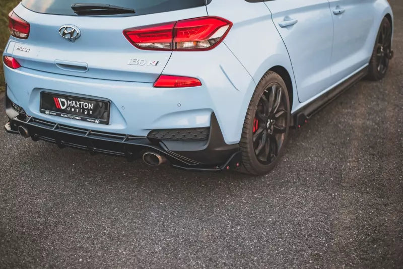 Maxton Design Diffusor Flaps für V.7 Hyundai I30 N Mk3 Hatchback Hochglanz schwarz – Ansicht 3