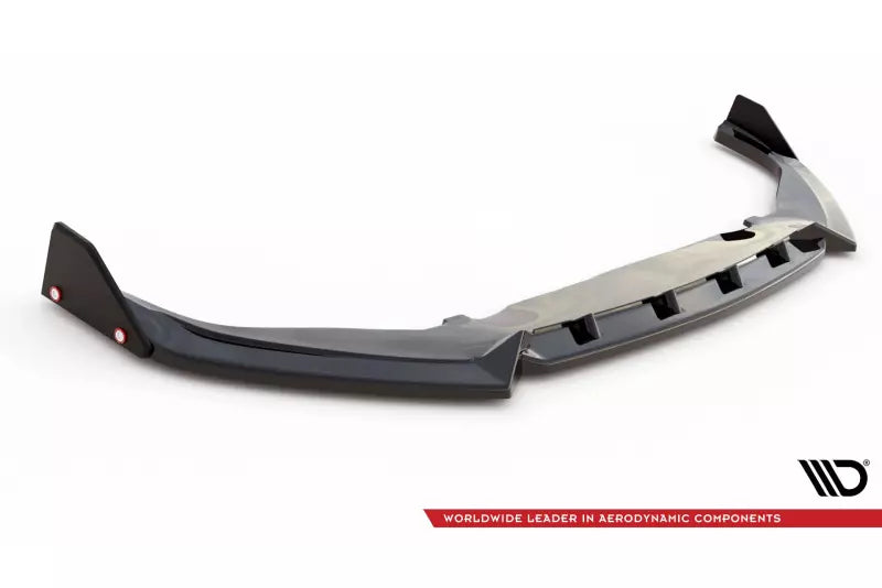 Maxton Design Frontlippe V.2 mit Flaps für Toyota GR Yaris Mk4 Hochglanz schwarz – Ansicht 4