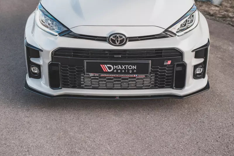 Maxton Design Street Pro Frontlippe für Toyota GR Yaris Mk4 schwarz – Ansicht 1