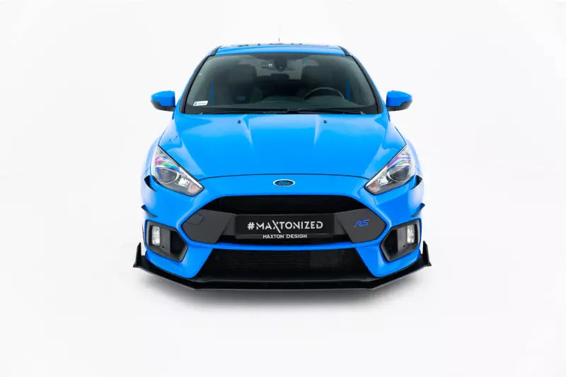 Maxton Design Street Pro Frontlippe V.2 für Ford Focus RS Mk3 schwarz – Ansicht 2