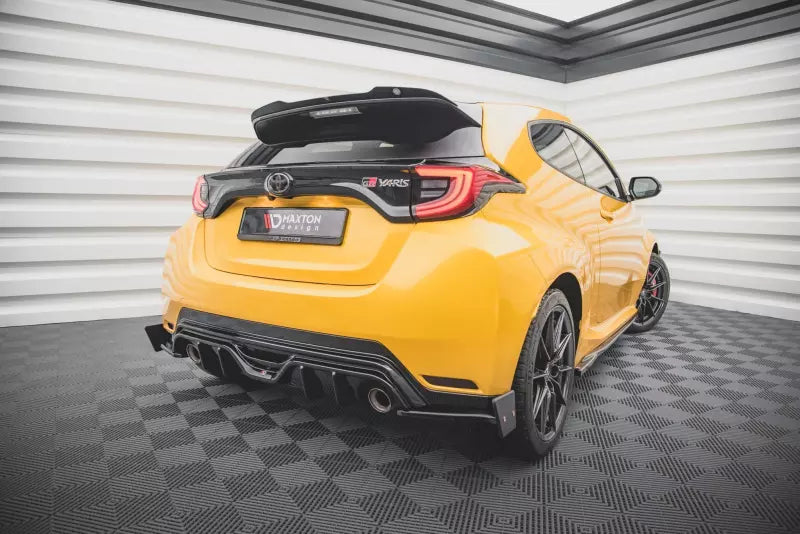 Maxton Design Diffusor Flaps V.4 für Toyota GR Yaris Mk4 Hochglanz schwarz – Ansicht 1