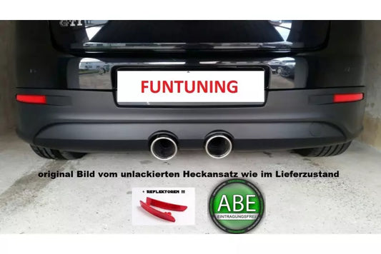 Rote Reflektoren für VW Golf 5 R32 Heckansatz – Ansicht 1