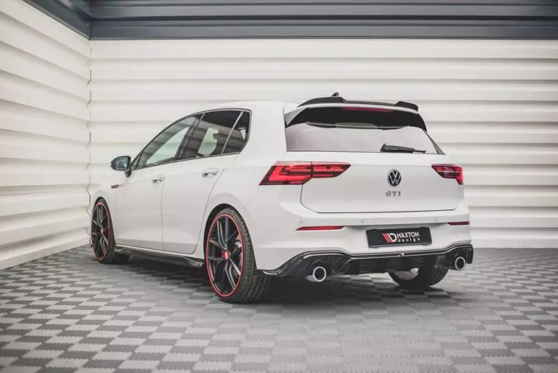 Maxton Design Heckdiffusor V.2 für VW Golf 8 GTI / GTD / GTE / R-Line Hochglanz schwarz – Ansicht 4