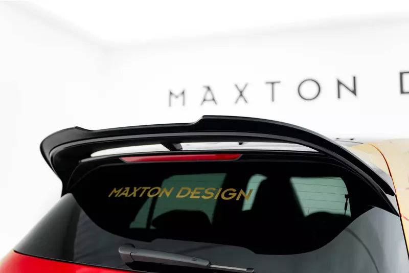 Maxton Design Heckspoiler Lippe V.2 für VW Golf 8 GTI Clubsport / R Performance (2020-) Hochglanz schwarz – Ansicht 1