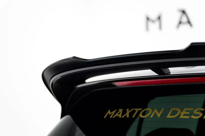 Maxton Design Heckspoiler Lippe V.2 für VW Golf 8 GTI Clubsport / R Performance (2020-) Hochglanz schwarz – Ansicht 3