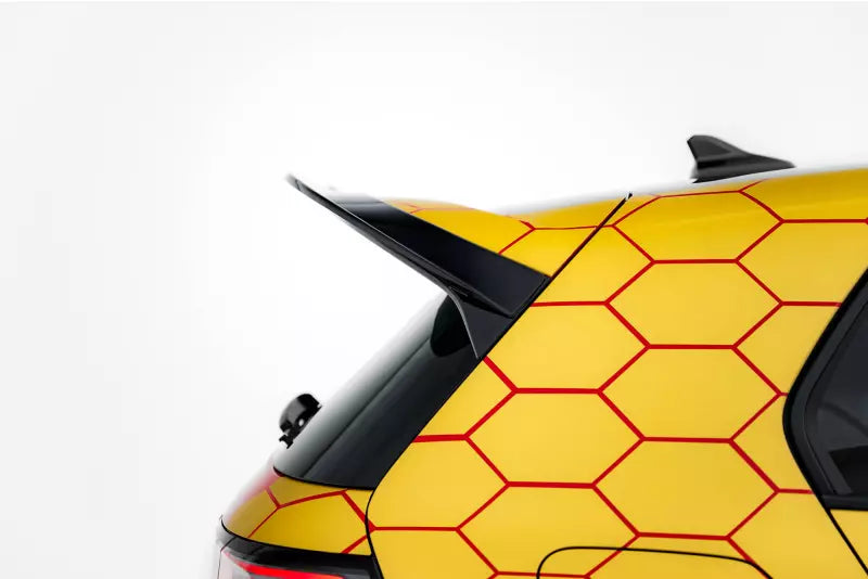 Maxton Design Heckspoiler Lippe V.2 für VW Golf 8 GTI Clubsport / R Performance (2020-) Hochglanz schwarz – Ansicht 4